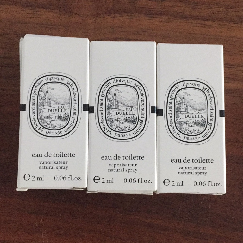 3 Diptyque  samples